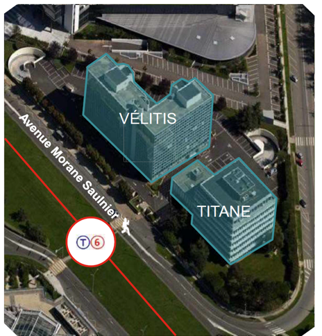 Immeubles Vélitis et Titane - Vélizy
