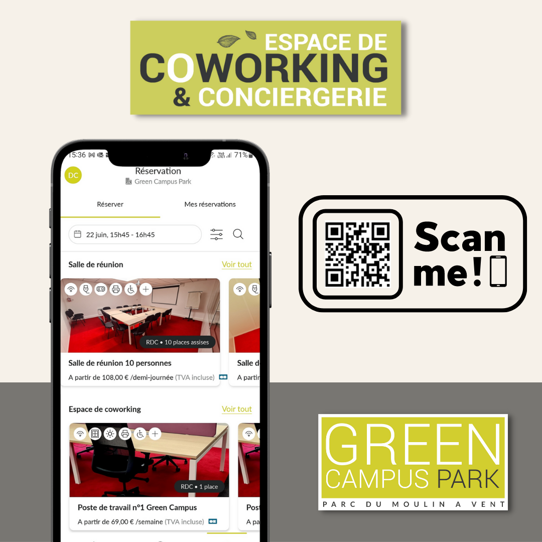 Co-working Green Campus Park Lyon